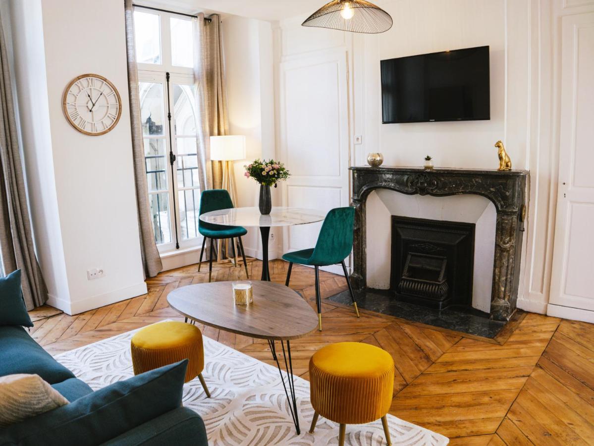 Superbe T2 Avec Vue Sur Cour - Rouen Centre Apartment Ngoại thất bức ảnh